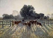 Elioth Gruner Spring Frost oil